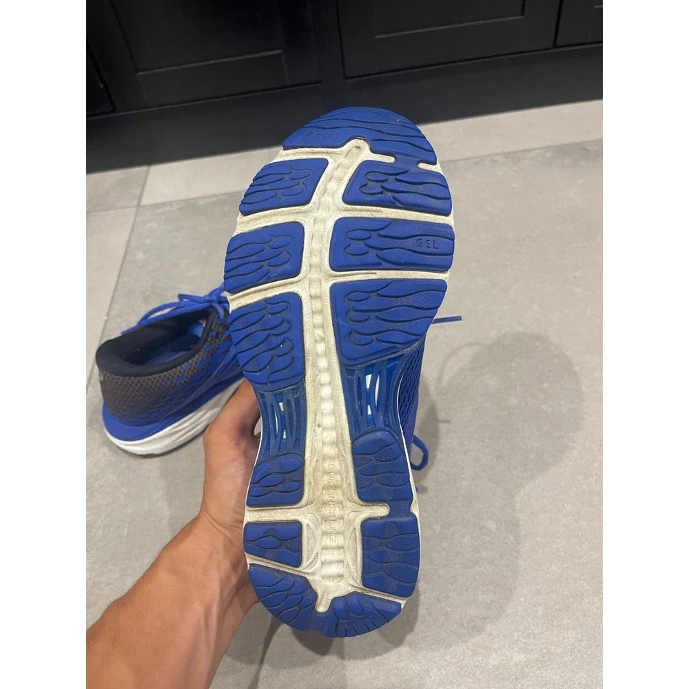 Asics Gel Cumulus 19 Shoes Blue Womens 8.5 Running Sneakers T7B8N Athletic
